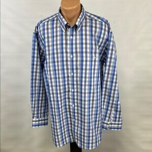 Orvis long sleeve button down collar shirt.  XL